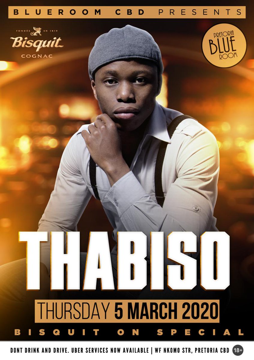 See you at <a href="/TheBlueRoomCBD/">The Blue Room CBD Pretoria</a> tonight, with sax and drum king Nicholas Mc Creadie. Dankie <a href="/BisquitAfrica/">Bisquit Africa</a>

For bookings, whatsapp 084 867 6817.

#dj #mc #music #dance #love #joy #happiness pic.x.com/SBJ5gncDj1
