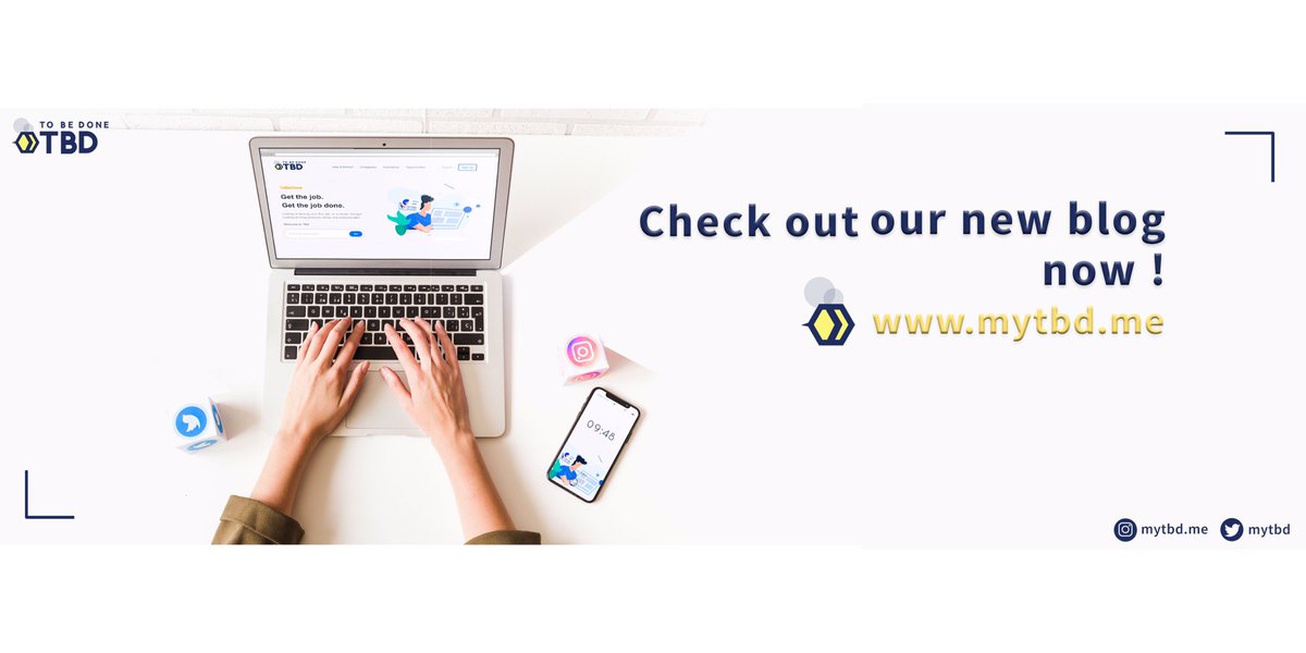 mytbd's tweet photo. Check the new feature in our website to get useful and inspired blogs. ⠀

#TBD_Blogs
⠀
زوروا موقعنا الإلكتروني للتعرف على الخاصية الجديدة وهي المدونات للحصول على موضوعات ملهمة ومعلومات مفيدة.⠀
⠀
https://t.co/JIVtBtPjLv https://t.co/o8cRYxlS9X
