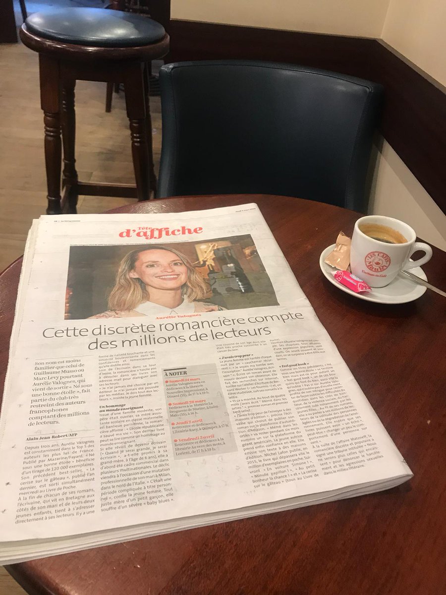 Une Bretonne Fière d’être dans <a href="/LeTelegramme/">Le Télégramme</a> : on y retrouve mes dates de dedicaces à Rennes, St Malo, Quimper et Lorient