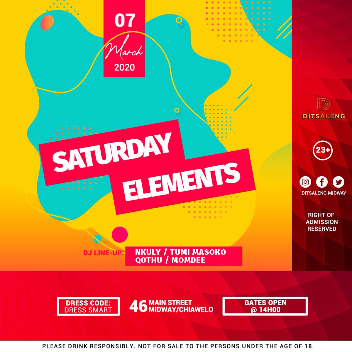 Ditsaleng's tweet photo. This weekend at#Ditsaleng #BlackFriday #SaturdayElements #MusicalSunday https://t.co/t4a0qlWkz4