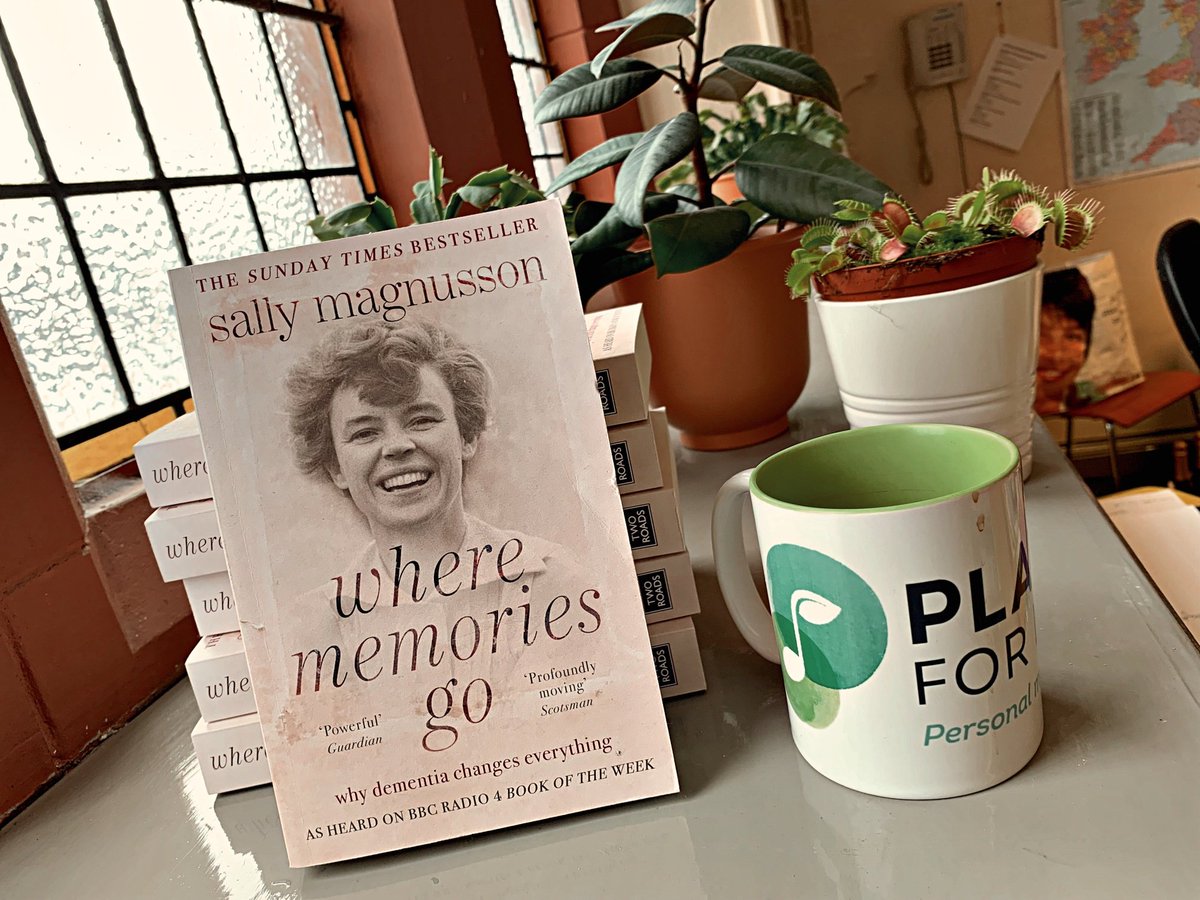 PlaylistforLife's tweet photo. For #WorldBookDay 📚 we're recommending this brilliant, moving insight into caring for a loved one with dementia, and not only because it was written by our charity's founder. Find out how Sally discovered the #PowerOfPlaylists by picking up a copy 👉https://t.co/pAQc68vfmE https://t.co/VE8TCioWGy