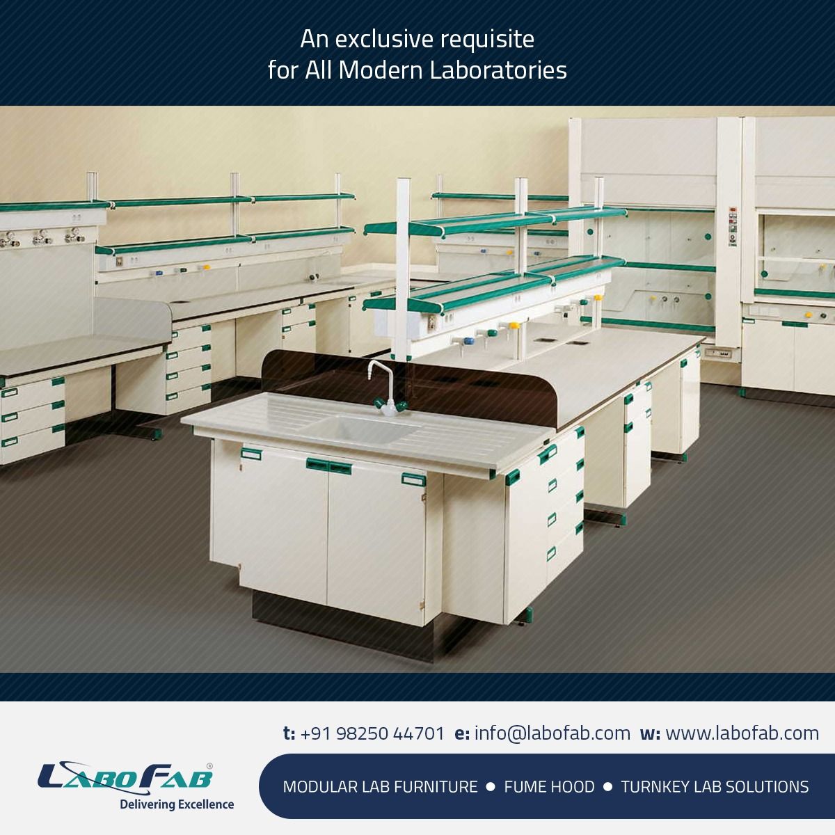 Labofab1's tweet photo. An exclusive requisite for all Modern Laboratories entailed for Food, Pharmaceuticals, Research, Chemical Labs, Institutional &amp; Educational Science Labs
Call for more Details: +91 9825044701 #LabFurniture #Labofab #LabFurniture #ModularLabFurniture #ModernLaboratories https://t.co/88sU0NUdoH