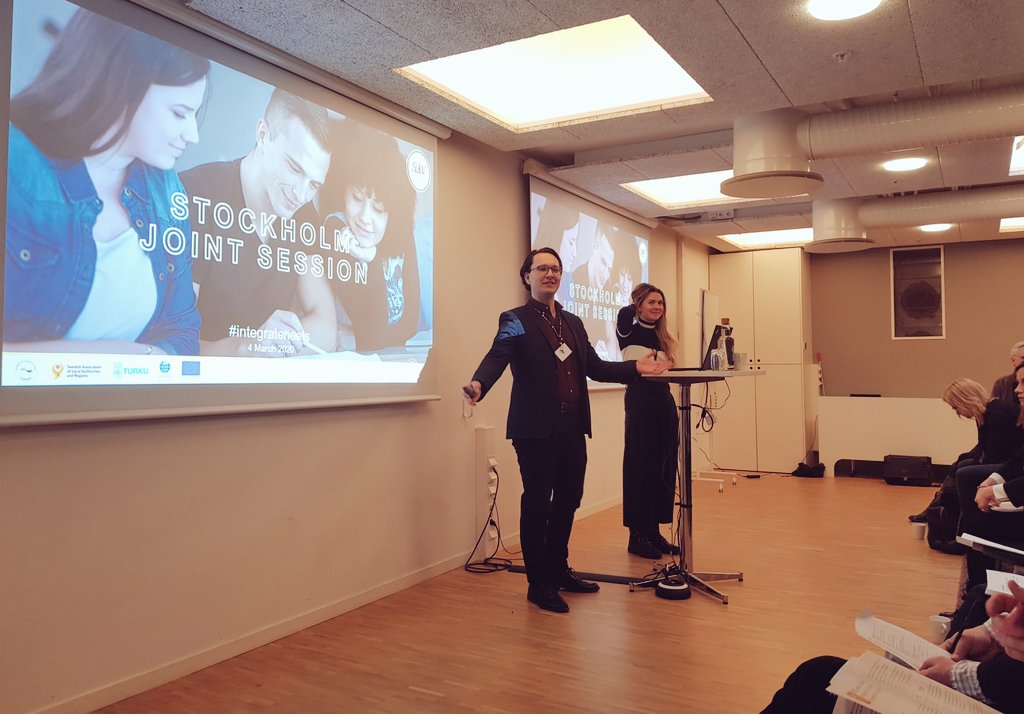 OhjaamoPori's tweet photo. This week we participated the Stockholm Joint Session-Transnational collaboratives supporting Youth NEET-event. Great convos about similar challenges we face with #NEETs and #OneStopShops in the Baltic Sea Region. 

Looking forward for the future collaboration!

#integrateneets https://t.co/p4UDlLKtNP
