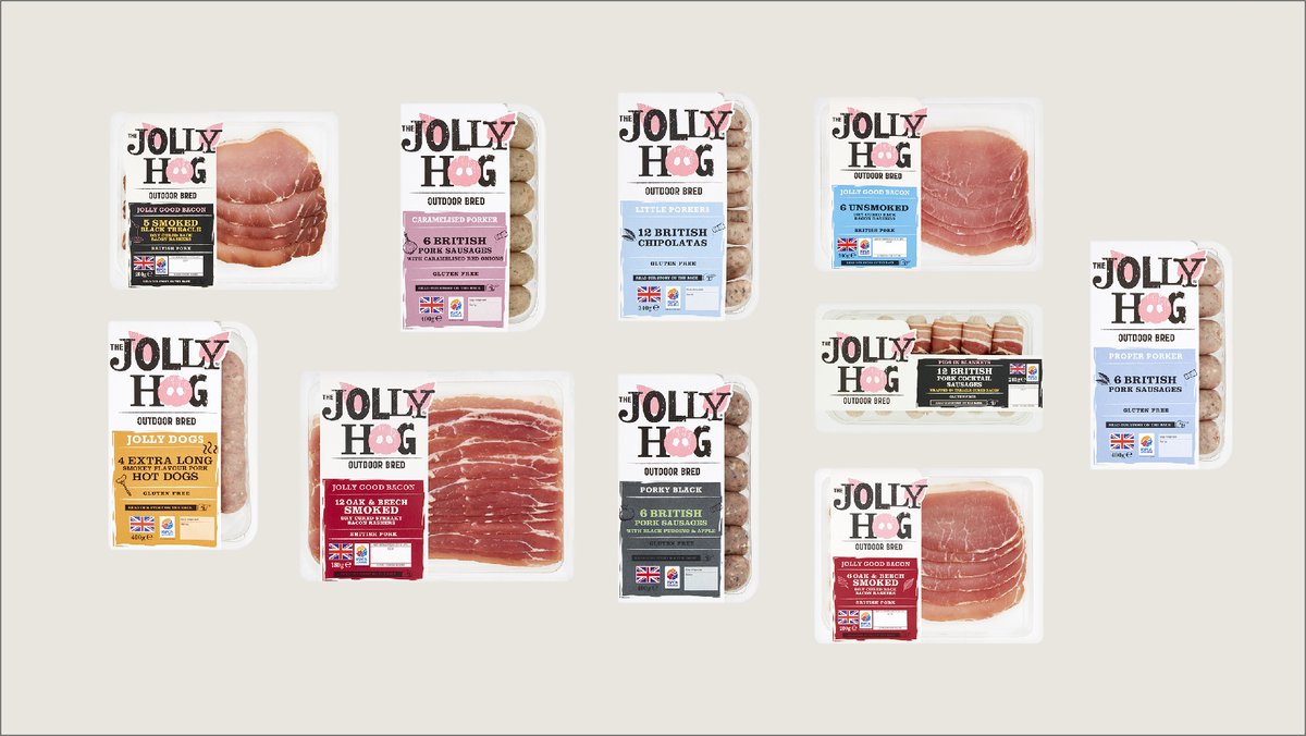 TheJollyHog's tweet photo. What's your favourite of our products?

We now have 10 products &amp; growing. 🥳Just like Pokemon, you've got to catch them all 😉

https://t.co/3YkK9r5wKa

#sausages #bacon #pigsinblanket https://t.co/W5zFOwYTUJ