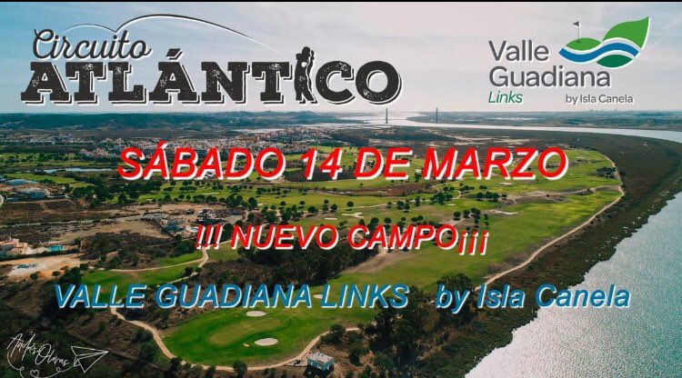 golfislacanela's tweet photo. Torneo a la vista 14 de Marzo. Dónde? en nuestro nuevo campo #golf #ValleGuadianaLinks by @islacanela lo conoces?? https://t.co/4ZEfWCDcy3