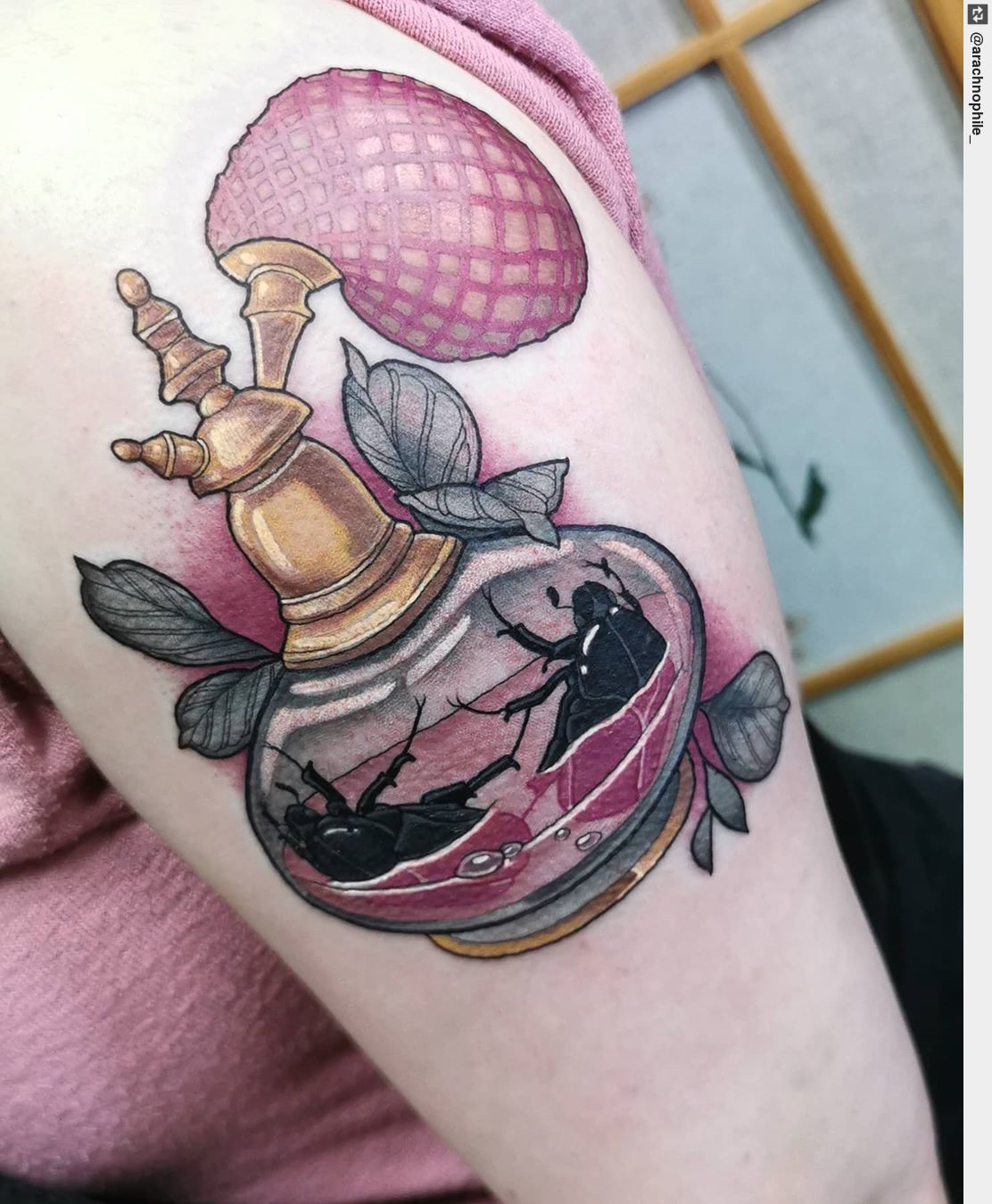 Perfume Tattoo Designs