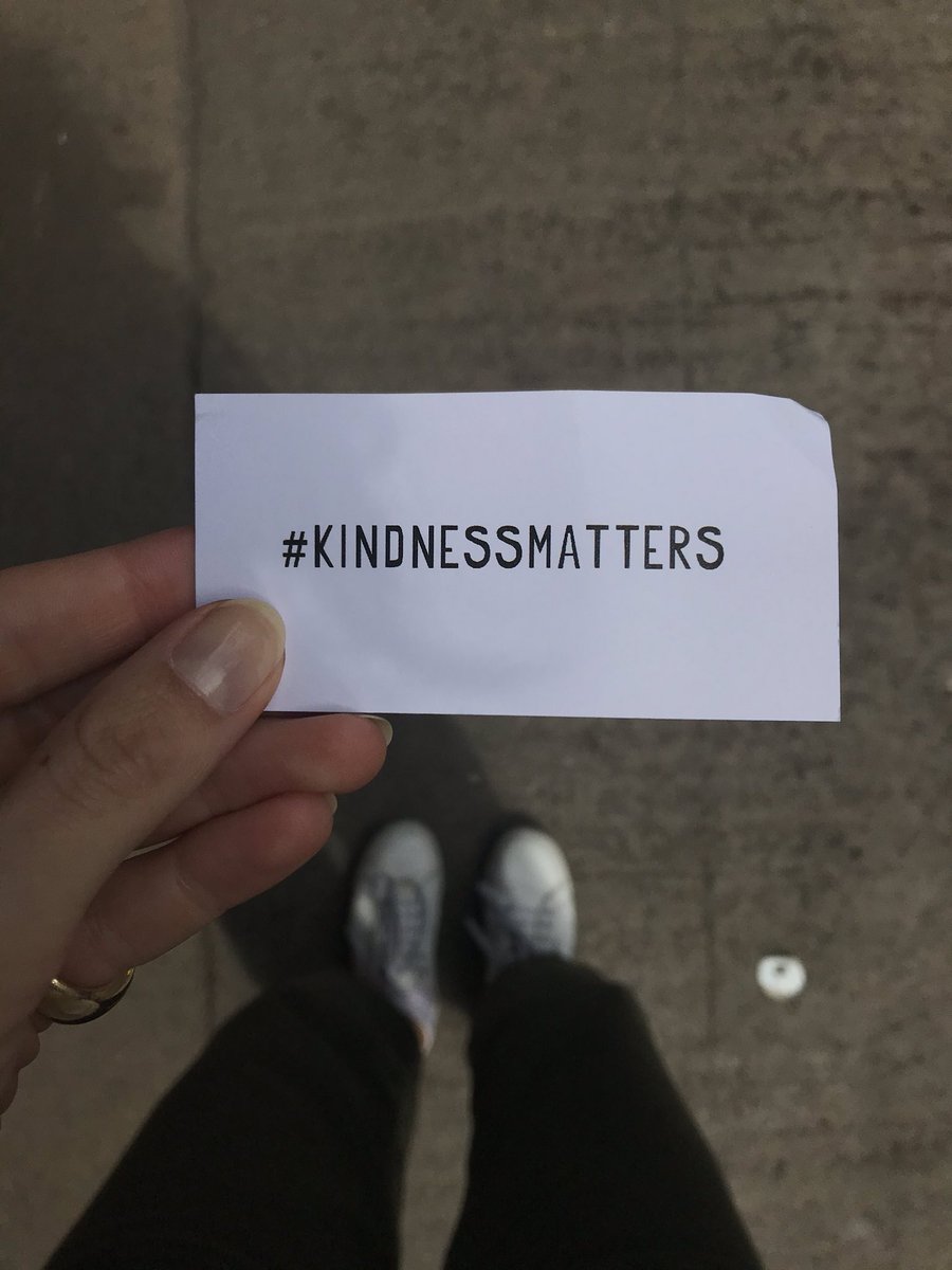 Our new name cards

A reminder of the important things 

#KindnessMatters 💙🙏🏽