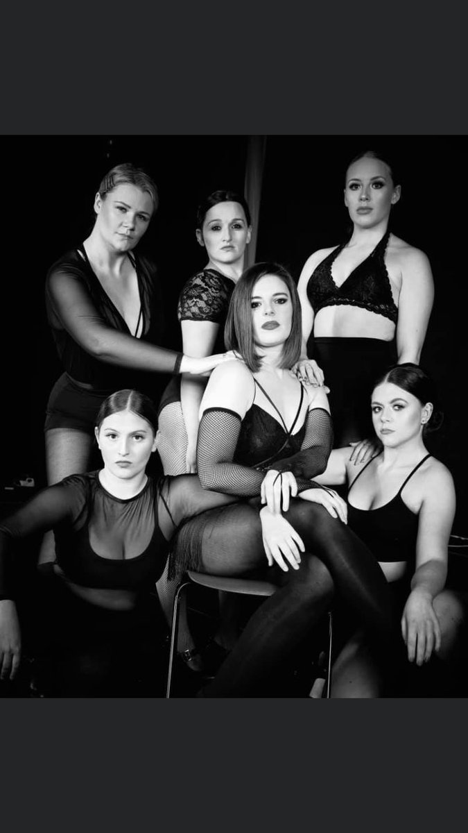 NAOS1911's tweet photo. Meet the original ‘SIX’ our merry murderesses who are coming to @GwynHall in June to set temperatures rising with @NAOS1911 Chicago! #hehaditcoming #pop #squish #aha #cicero #lipshitz 🖤 https://t.co/UVVb2MYQmy