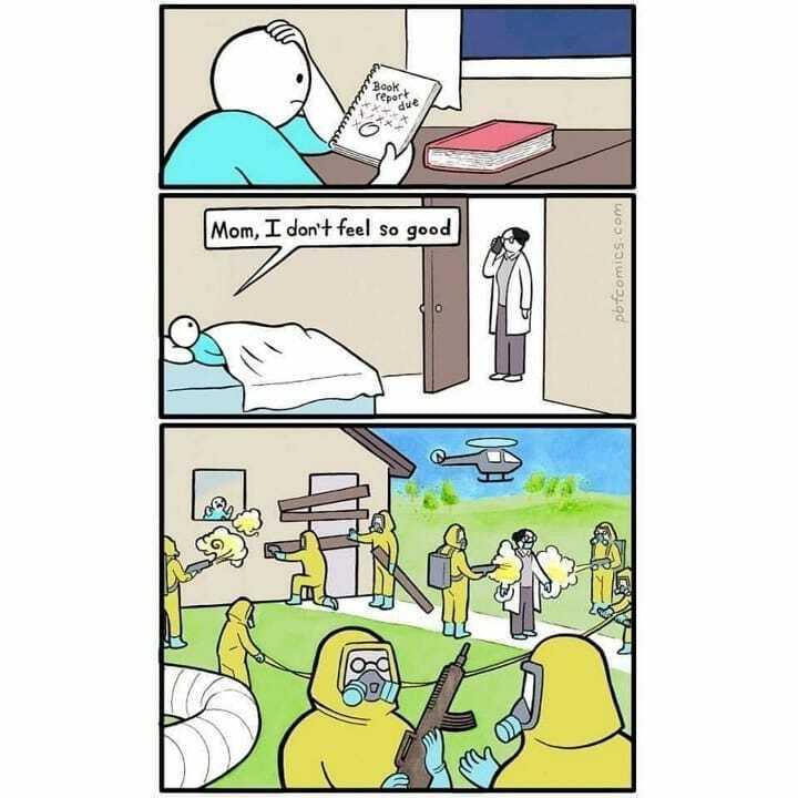 cinematicmemes's tweet photo. CORONAVIRUS. 
Follow thatpageoninsta to know how to buy an island at 20 dollars... https://t.co/MDZP4jfidq