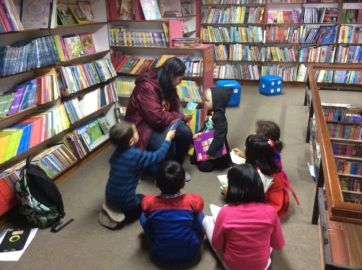 Foundation2TBS's tweet photo. Celebrating World  book day and our topic Shopping by visiting the EKTA book store and buying books for our classroom. https://t.co/p5mSCzfdBi