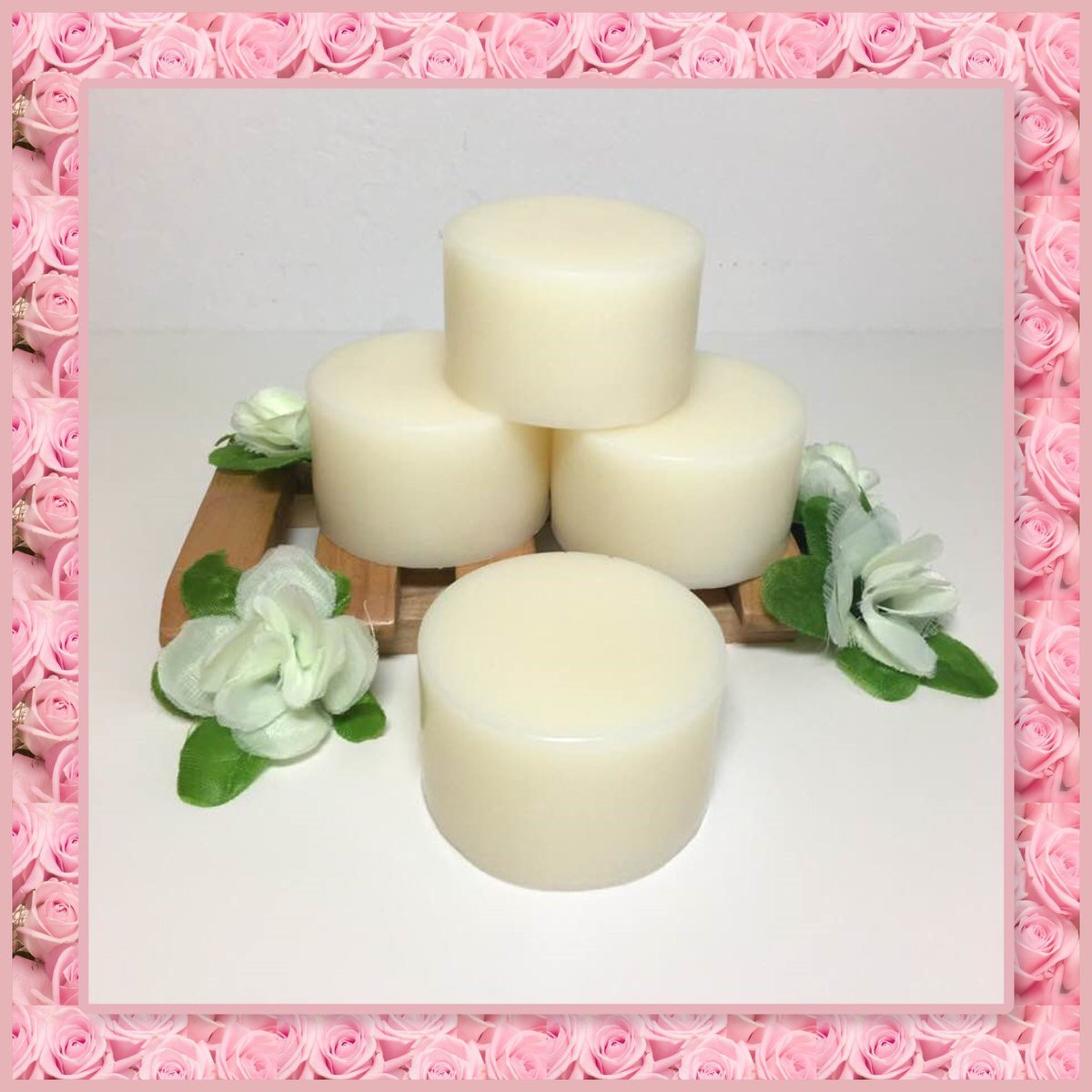 Elegant Rose Solid Hair Conditioning Bar

Scented with a beautiful soft,powdery rose fragrance.

With Avocado Oil &amp; Camellia Kissi Oil. Plus luxurious Cocoa Butter,Organic Fair Trade Shea Butter &amp; Panthenol.
#ecofriendly #plasticfree #hairconditioner #haircare #uksmallbiz #uk