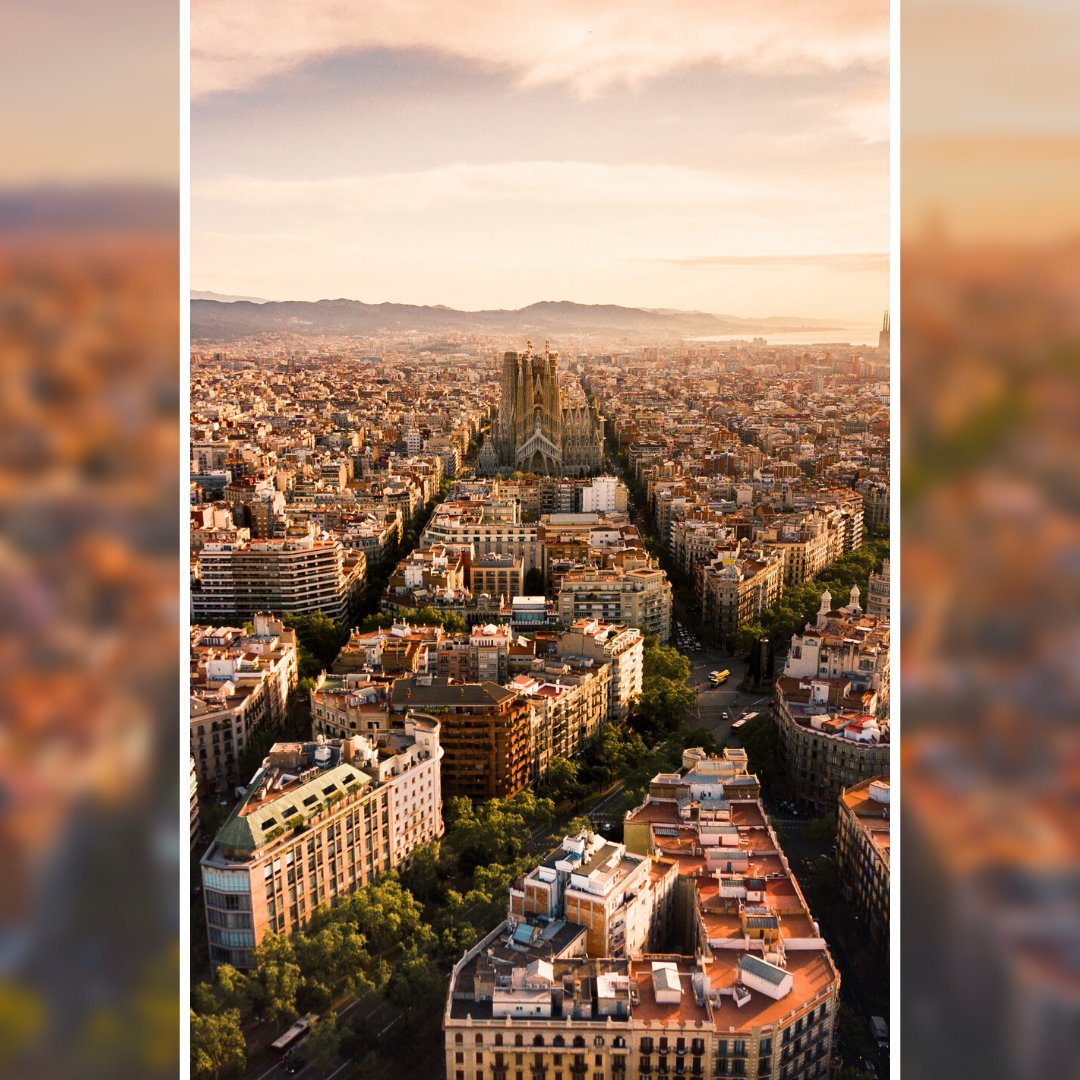 ¡Déjate inundar por la magia de #Barcelona!✨

Explora la magnitud de esta bonita ciudad adentrándote en el #BarrioGótico, visitando sus Iglesias, Catedrales y Monumentos.

Billetes disponibles desde 35€ en trenes.com👇🏻
🚅trenes.com/barcelona/