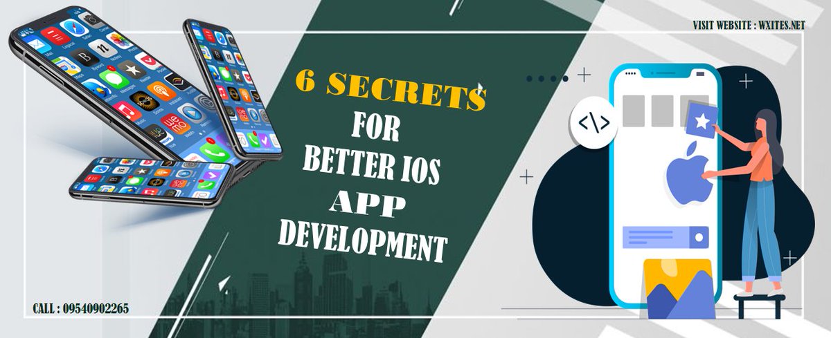 wxites1's tweet photo. What are the 6 Secrets for Better #iOS #App Development? 
.
.
#programmer #programming #coding #developer #code #webdesign #webdevelopment #development #iosdevelopment #iosappdevelopment #mobiledevelopmentcompany #iphoneapplication
.
.
https://t.co/EZGsuaqnVU https://t.co/Tphj5Pk5kf