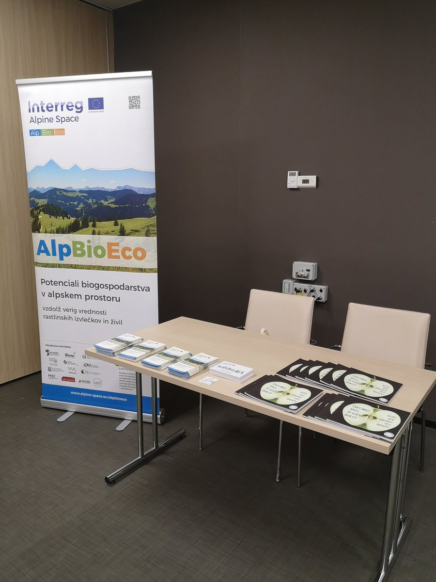 VMilicic's tweet photo. The final event of Greencycle ♻️ project from @EUAlpineSpace has started. In the early afternoon @AIpBioEco will be presented by @Slovenia_biz. https://t.co/o0y5YrjcrB