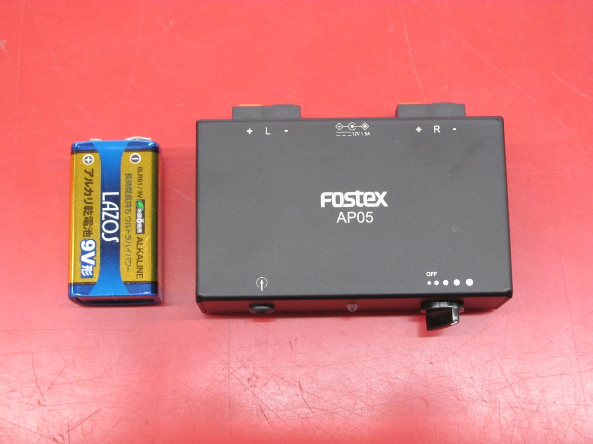 Hardoff_Ueda's tweet photo. FOSTEXの小型アンプ｢AP05｣を買い取り致しました。
シンプル且つコンパクトな5W+5Wのアナログアンプで、以前にご紹介致しました小型アンプよりもさらに小型ですね。

いやはや、ここまでシンプルだともはや潔いレベルです。

＃ハードオフ上田店　＃上田市　＃FOSTEX　＃AP05 https://t.co/abME1VquCx