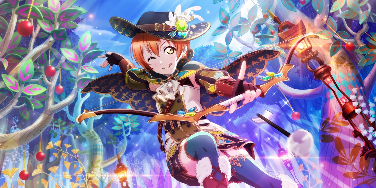 🆕 UR Hoshizora Rin (Pure) (Skill) 「Full speed ahead, nya