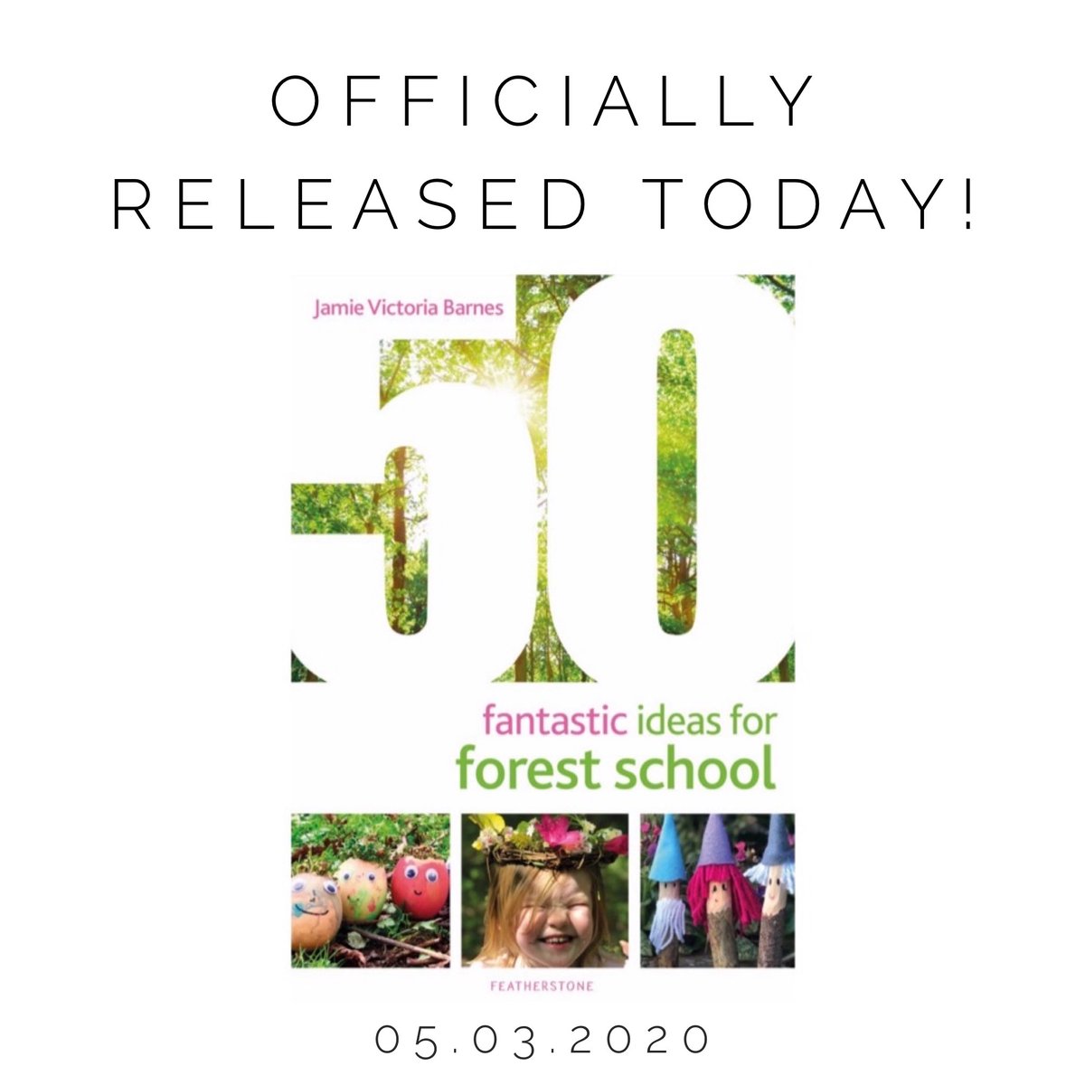 childcareguru_'s tweet photo. It’s TODAY! @BloomsburyEd @ABCDoes #author #publicationday #forestschool #eylibrary #eytalking #education https://t.co/mSDXTzd5kn