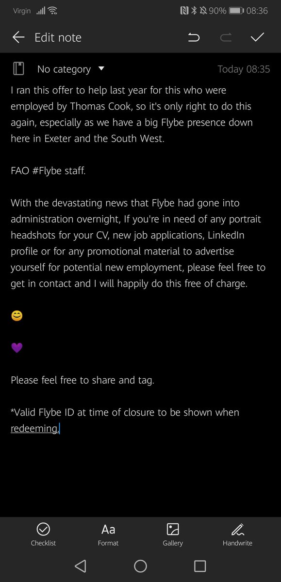 JMCookPhoto's tweet photo. FAO #Flybe staff. 

😊

💜

Please feel free to share and tag. 

*Valid Flybe ID at time of closure to be shown when redeeming.

#AlwaysAskForHelp #portrait #portraits #photography @flybe @ExeterLiving @Exeter_Airport https://t.co/lXfrLcrPOm