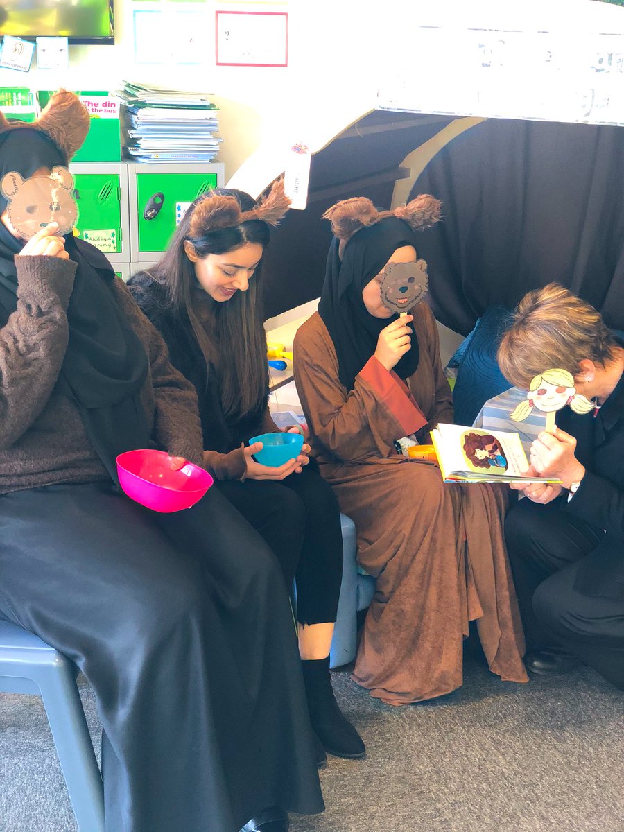 Shhhhh the bears are having their breakfast in EYFS whilst listening to their favourites story 🤫🥄🥣📖 <a href="/WorldBookDayUK/">World Book Day UK 📚</a> #WBD2020