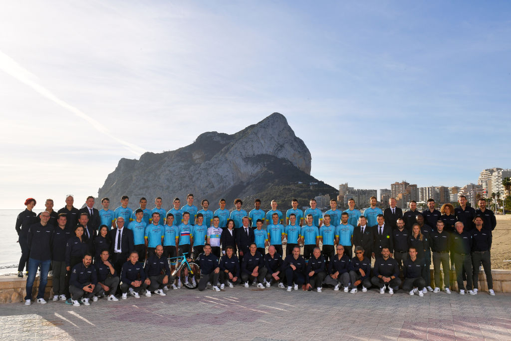 XDSAstanaTeam's tweet photo. Astana Pro Team withdraws from racing until March 20

"With this measurement, we have chosen to protect the health of our riders and staff and to take our responsibility for the society in not further spreading the virus."

Read more: https://t.co/v7J27Y98k5
📷@GettySport https://t.co/xZ0PsVboHo