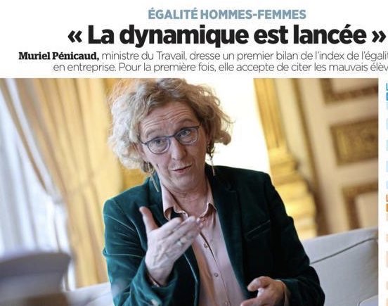 elisabeth_rchrd's tweet photo. L’index de l’égalité salariale change déjà la vie des femmes !» On ne progresse que si on mesure ! Un Immense merci  à @murielpenicaud qui se bat pour que les femmes puissent arriver à une véritable égalité salariale.  #EgaliteHF @le_Parisien @gaudartval https://t.co/rwAv0DxShW