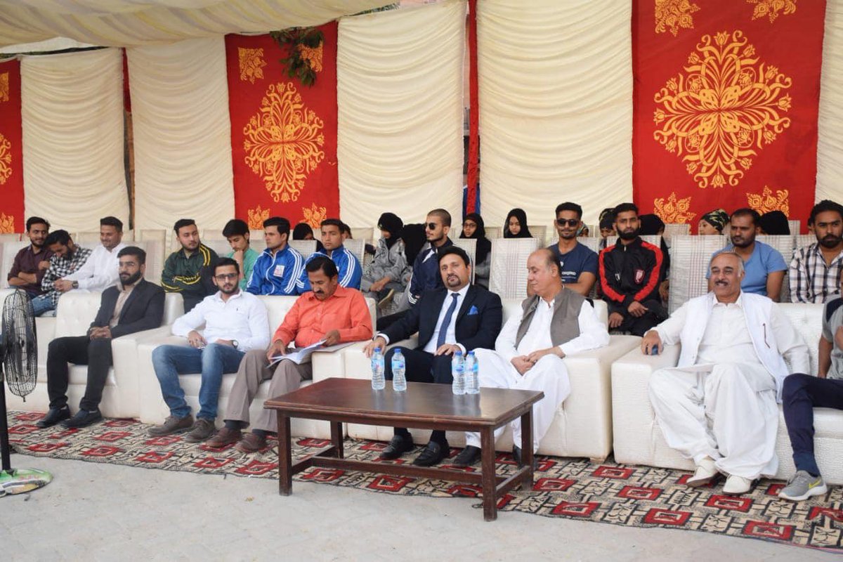 SamirMir's tweet image. Attended as Chief Guest HEC ALL SINDH INTER-University BOXING CHAMPIONSHIP 2020. Inaugurated at BENAZIR BHUTTO SHAHEED UNIVERSITY LYARI KARACHI under the leadership of worthy VC Akhtar Baloch sb. 
Boxers from 9 different University from Sindh are participated. #BBSUL #HEC #Lyari