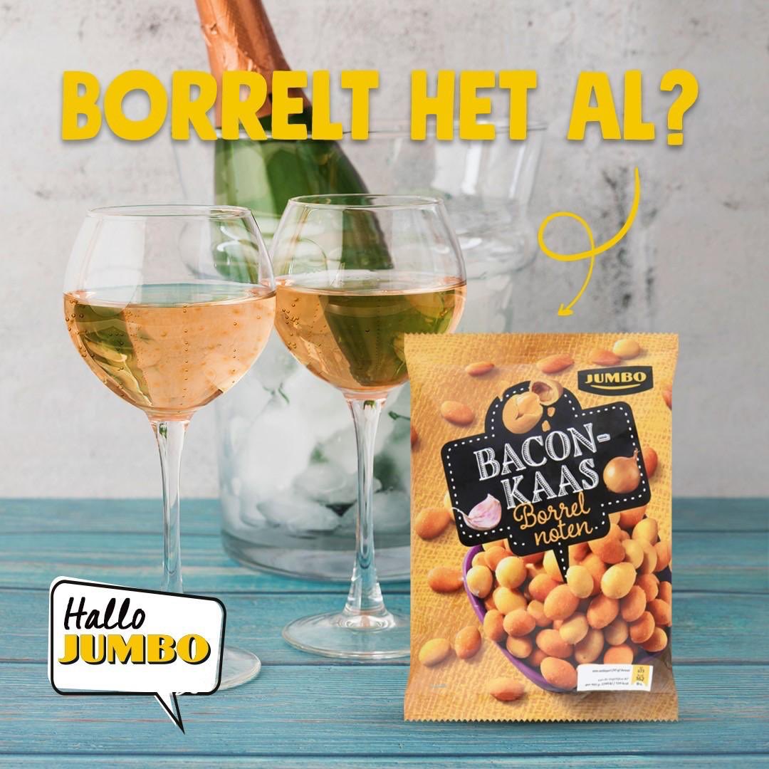 Voor de vrijmibo   

Rond de week af en haal alles voor de gezelligheid in huis

Bestel via jumbovandebunt.nl of de Jumbo app en selecteer Jumbo van de Bunt