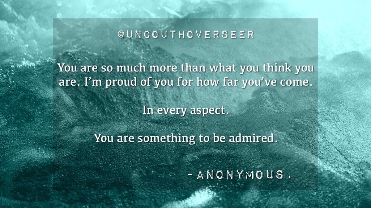 You have mail, @UncouthOverseer!