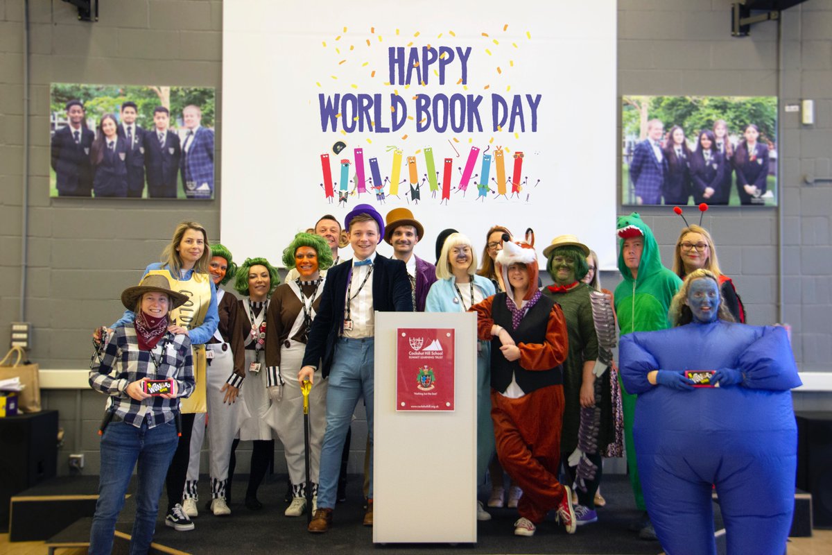 .<a href="/CockshutHillSch/">Cockshut Hill School</a> World Book Day begins at Cockshut Hill - #WorldBookDay #NothingButTheBest