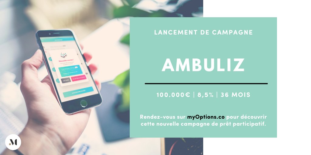 myOptions_co's tweet photo. [NOUVELLE CAMPAGNE] @ambuliz 🚑

Le Uber du secteur médical, véritable plateforme de commande/régulation des transports sanitaires. Un projet innovant qui facilite les déplacements des patients, le quotidien des établissements de santé &amp; transporteurs.

👉 https://t.co/bvhe7Qm2pR https://t.co/5H7autBqKe