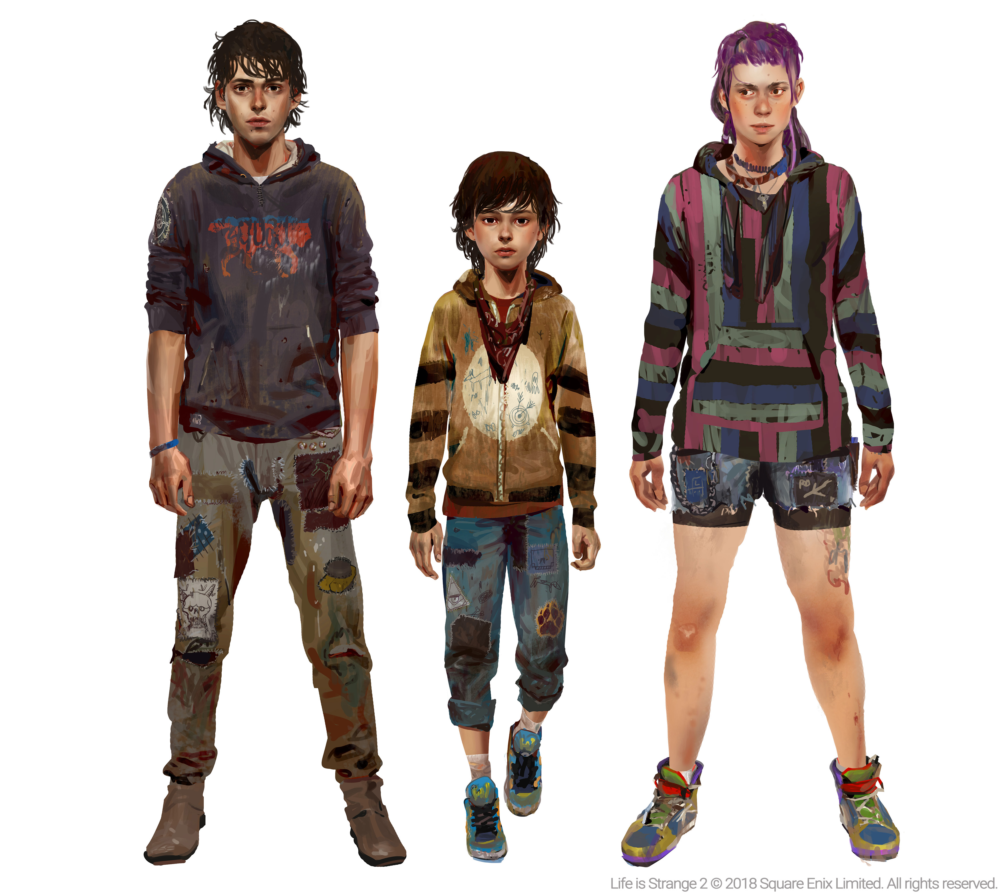 Шон и Макс Life is Strange 2