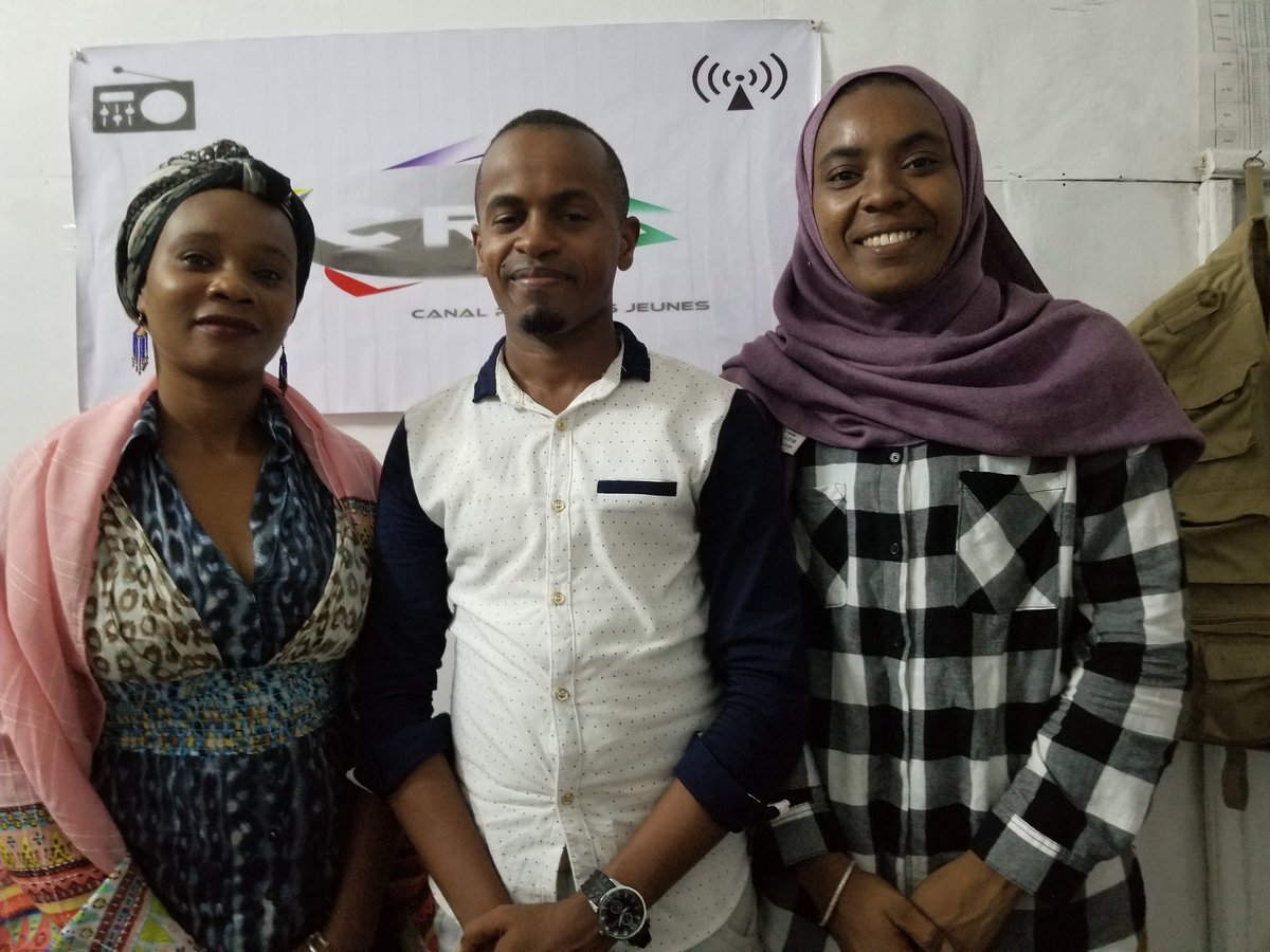 SylvaArmel's tweet photo. Radio talk about women empowerment,leadership and the value of the women in the community.
@AFRIYANCOMOROS1
#IMARAComoros
@UN_Women
@UNICEFComores
@UnfpaComores https://t.co/QV7lEM8rQe