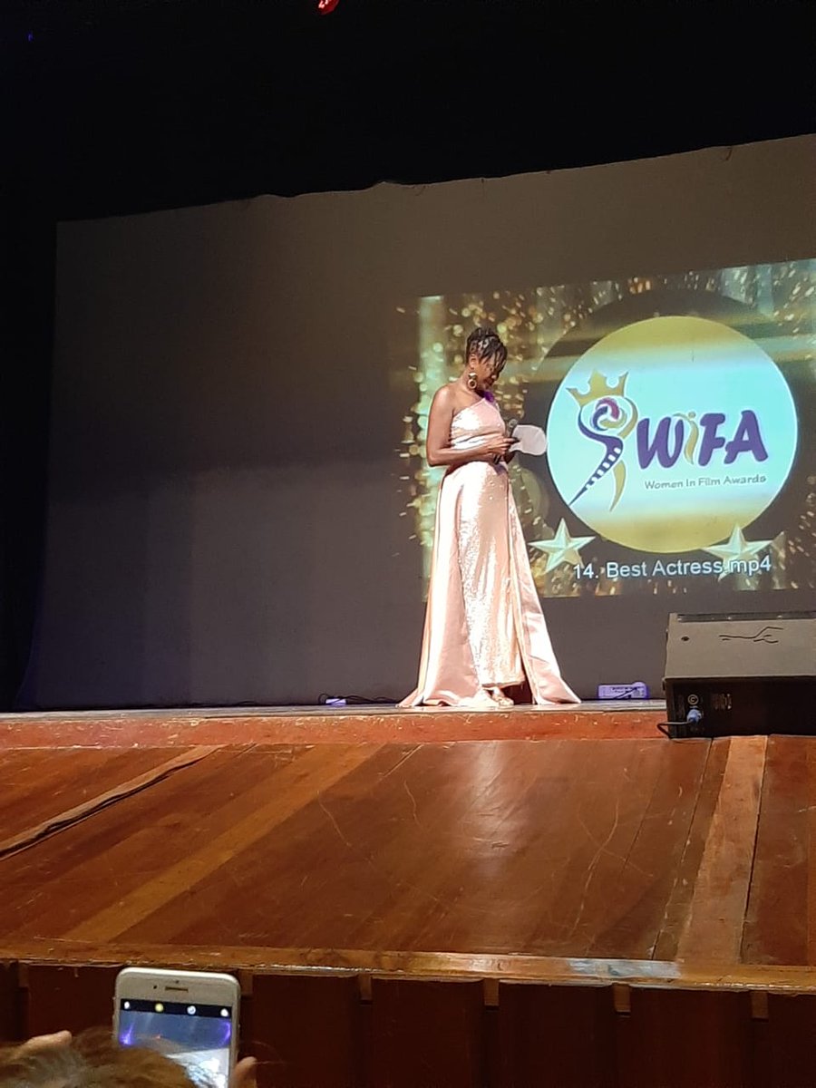 BettyFuretKE's tweet photo. It was an honor to present the best Actress award category last night at the #WIFA2020 awards! Congratulations to all the nominees and to the winner, @BrendaWairimu! https://t.co/PHGYumKvwe