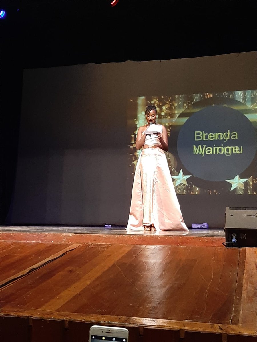 BettyFuretKE's tweet photo. It was an honor to present the best Actress award category last night at the #WIFA2020 awards! Congratulations to all the nominees and to the winner, @BrendaWairimu! https://t.co/PHGYumKvwe