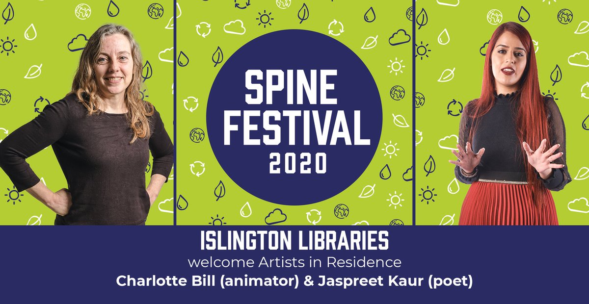 Kicking off the #SpineFestival in Islington today! @ApplesAndSnakes

Spoken word poetry meets animation 💥