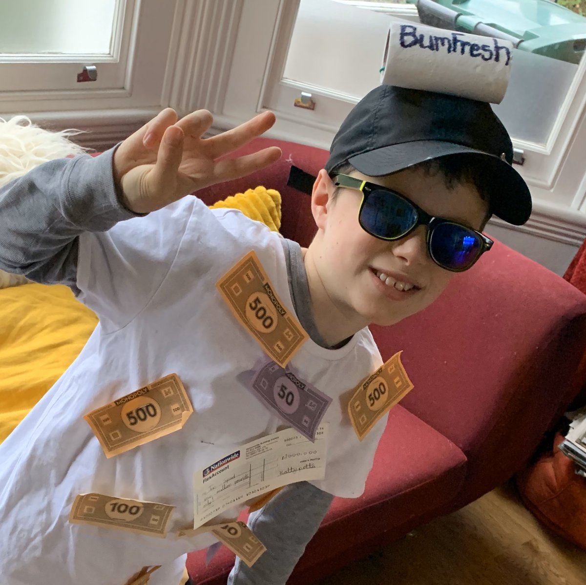 katypotts's tweet photo. #Bumfresh 👏 brilliantly fun characters @davidwalliams 🎉

He wanted to be #Raj but he’s called Joe too, so Switched!

#WorldBookDay #WorldBookDay2020 https://t.co/wydev7FgV5