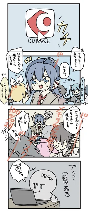 あまりスペックの良くないパソコンに住むウナさんたちです。 