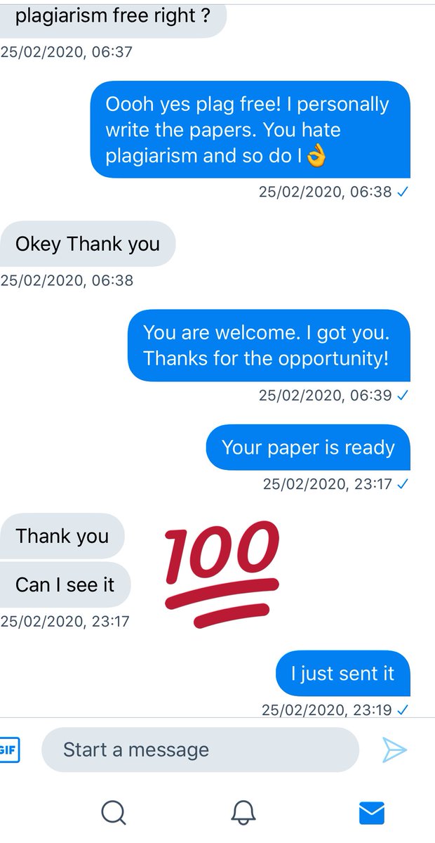 TutorEphy's tweet image. With Tutor Ephy, you get:
👨‍🎓Authentic and custom work.
👨‍🎓Exquisite research services.
👩‍🎓Timely delivery.
👩‍🎓Excellent paper formatting.
⭐️A+ Grade.
Therefore, let me help you with your essays and assignments. I also take Online Class(es) for you. Check out these testimonials☺️. Dm