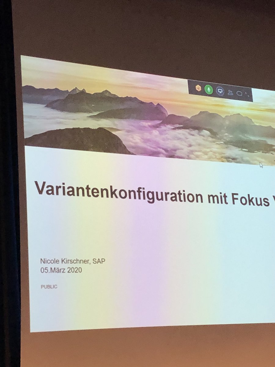 #Coronvirus presents: heute die <a href="/SAP/">SAP</a> Vorträge via Remote. Mal was neues bei den <a href="/_DSAG/">DSAG e.V.</a> Arbeitskreistreffen! :-) #SAP #S4HANA #Business #ERP #SALES #Vertrieb