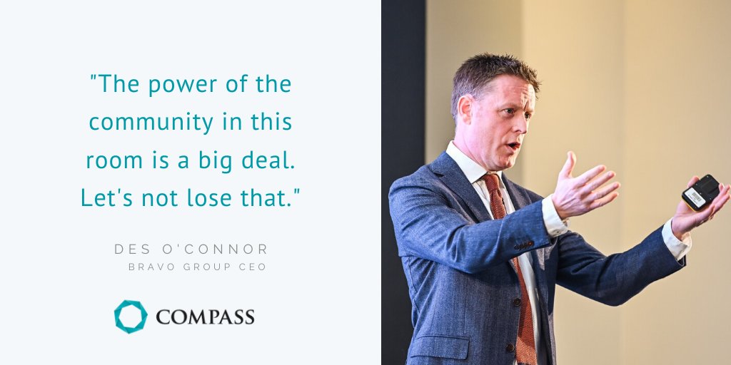 compassbrokers's tweet photo. #CompassConf2020 #ContinuityThroughChange @desocBravo https://t.co/Q4UgMQXY7l