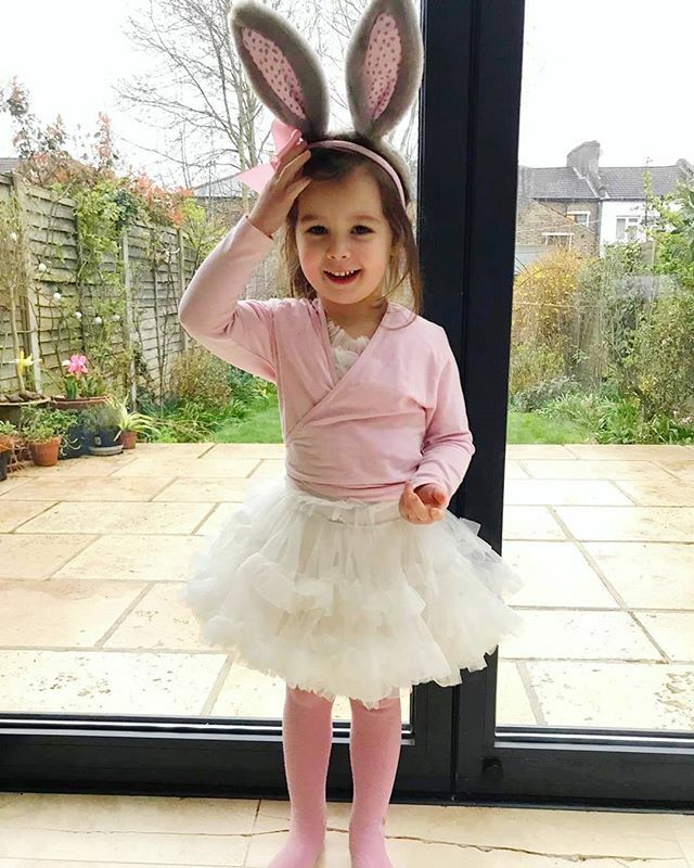 knicker_elastic's tweet photo. Our first World Book Day is here. 💕 And so is our obligatory picture. So I give you Angelina Ballerina as dressed by Ben this morning (complete with rabbit ears instead of mouse ones! 🐰🐭🤪😂). GiGi basically wears an outfit along these lines at least a few times a week any… https://t.co/rxYPwJoQ4T