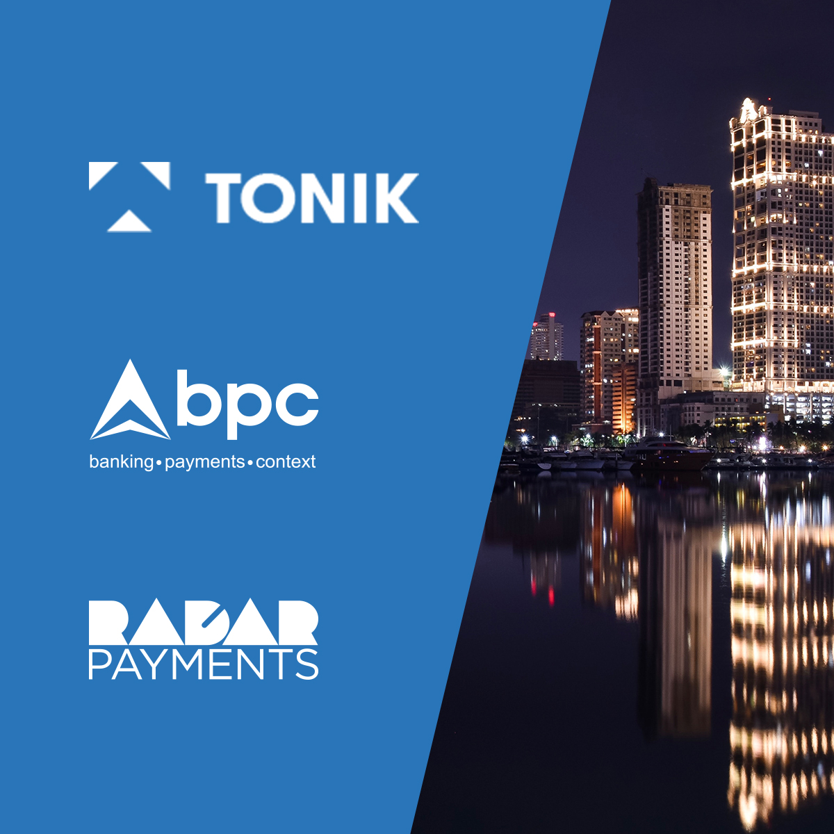 BPC_SmartVista's tweet photo. TONIK to launch the first digital-only bank in the Philippines – and it’s powered by BPC Banking Technologies and Radar Payments Read the news https://t.co/id3uK4E9q7
#smartvista #digitalbank #digitalbanking #philippines #challengerbank #neobank
#bridgingreallifetodigital https://t.co/gOUXWZI5ml