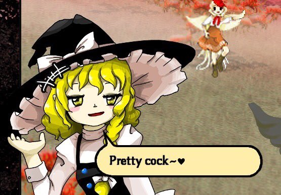 2) Marisa Kirisame (Touhou Project)this ordinary ass magician is a fucking lesbian and you honest to god cannot take one look at her and tell me she likes menalso she's my main in all touhou games. power over aim