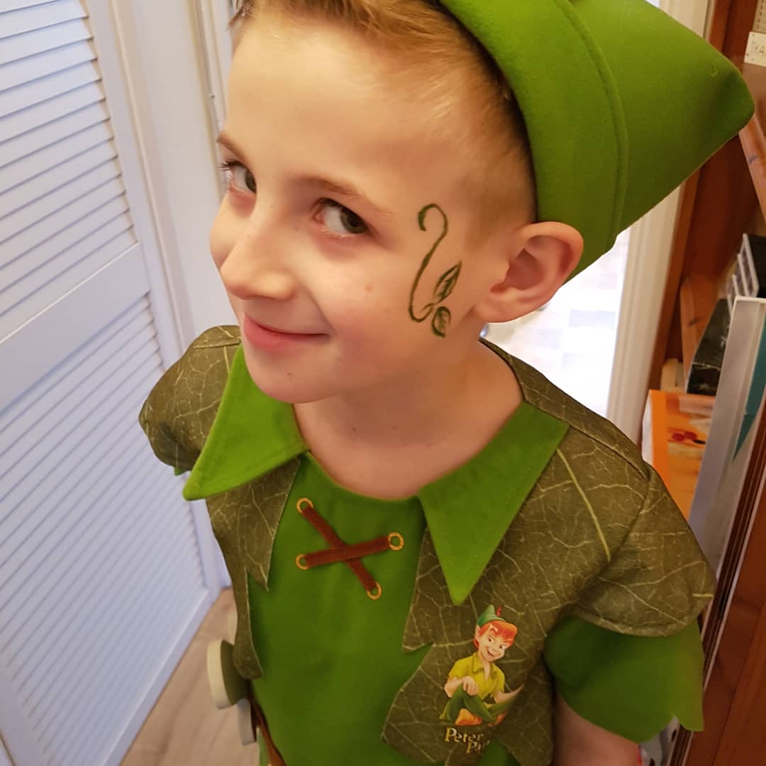 World Book Day #TotoTheNinjaCat #PeterPan #inspiredbybooks #keepreading