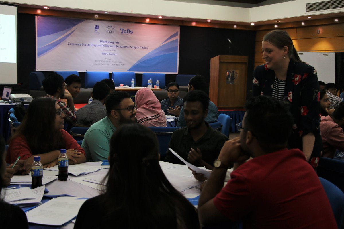 The Regulation of Supply Chains team recently offered a class in Bangladesh about sustainability in global supply chains.  Just a week before exams 70+ students came to this voluntary class - impressive!  #sustainability #csr #Bangladesh #globalsupplychains <a href="/CBScph/">Copenhagen Business School</a>  @CBDScbs