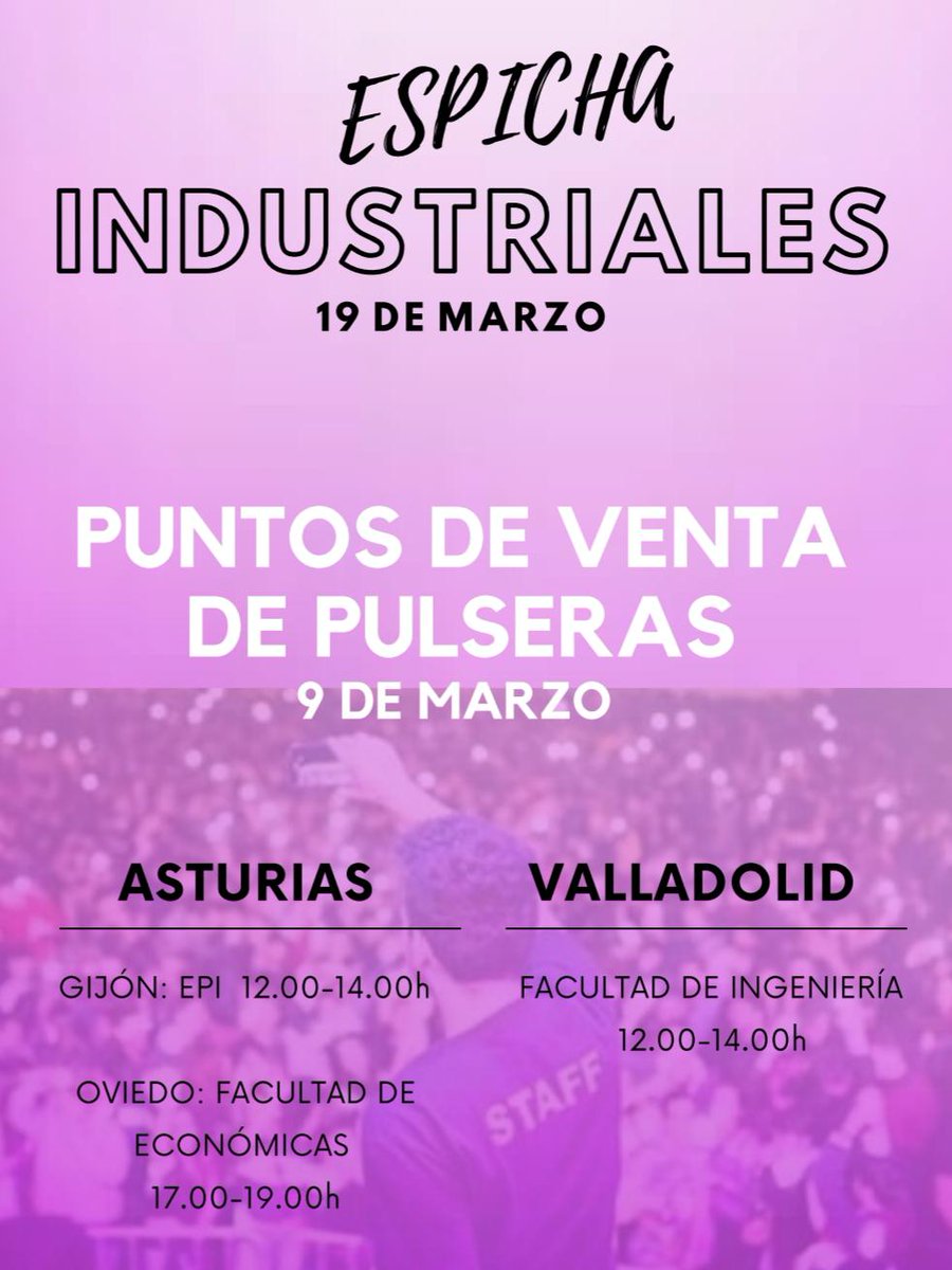 Para los que tengan dudas:
¡¡INDUSTRIALES 2020 no se va a cancelar!!
Y para los que vengan de fuera...