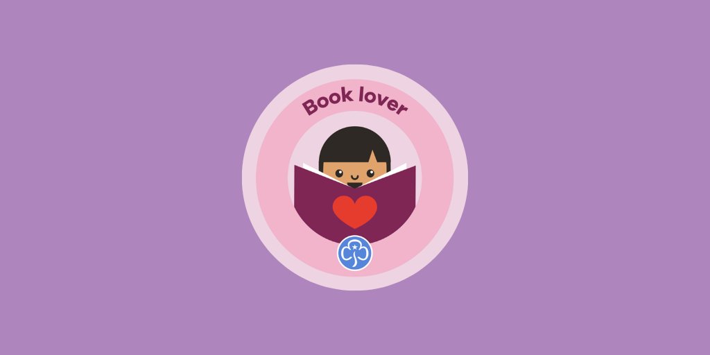 Girlguiding's tweet photo. We're celebrating #WorldBookDay 📚 with our Book lover badge for Rainbows! @WorldBookDayUK 

Books can take you on journeys all around the world and beyond - without ever leaving your seat. What's the best adventure a book has taken you on? 📚 

https://t.co/oRlh24I5cL https://t.co/TQna7HWshN