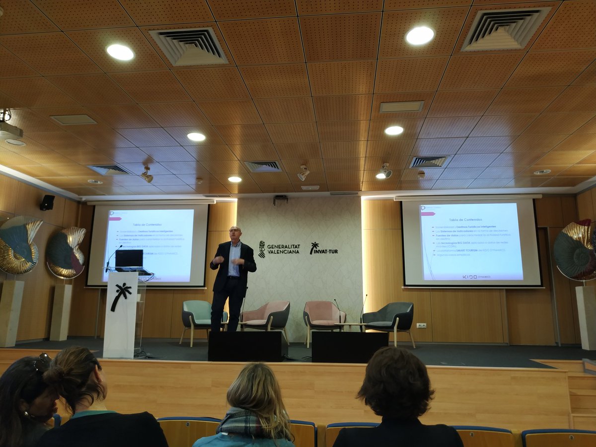 _sandraNR's tweet photo. Desayunos @GVAinvattur con @kidodynamics sobre "La gestión inteligente de los flujos turísticos" #tourismchallenges #ODSTurismo #gestionturistica https://t.co/iOuHyGFe8M