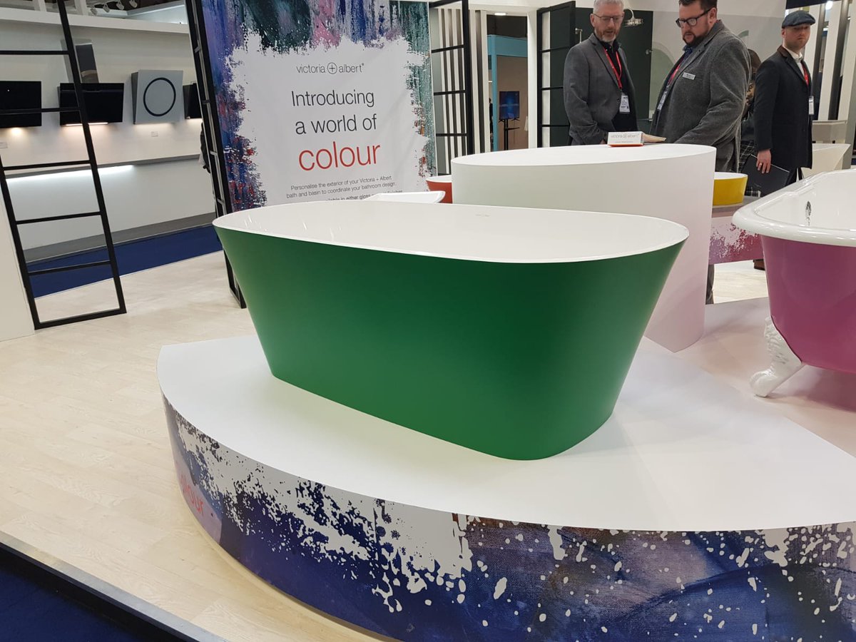 The new collections coming out this year, really have a bit of extra quirk to them! We loved the new coloured baths. Would you dare to go green?
#KBB2020 #KBBBIRMINGHAM