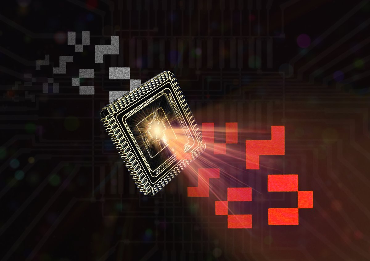 tu_wien's tweet photo. TU Wien entwickelt ultraschnellen #Bildsensor: In dem #Chip arbeitet ein lernendes #NeuronalesNetz, das innerhalb von #Nanosekunden Objekte erkennen kann. Anwendungsmöglichkeiten: #Bruchmechanik bis #Teilchendetektion. Nachzulesen bei @nresearchnews &amp; auf https://t.co/1gnWm1D7I8 https://t.co/e6THSX8zIy